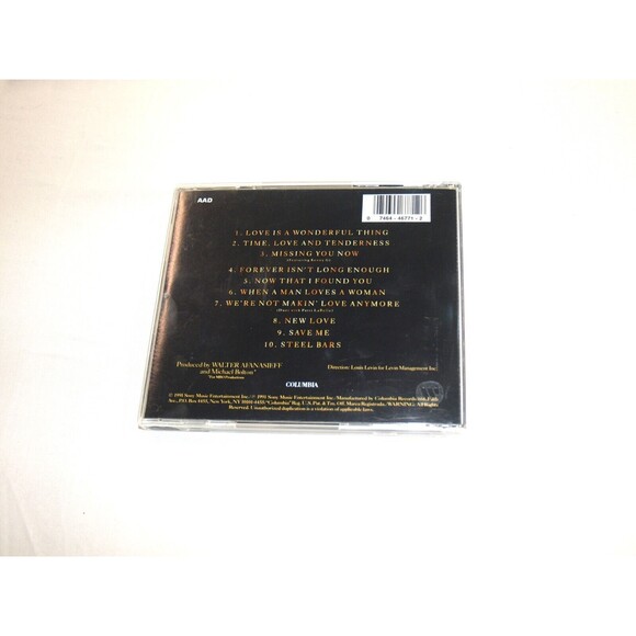 MIchael Bolton Time Love & Tenderness CD Columbia Music - Picture 3 of 3